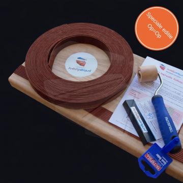 Startpakket antisliptape Robuust Mahonie Bruin